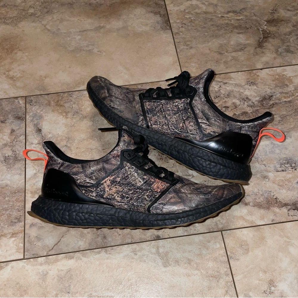 Unreleased SAMPLE - Action Bronson x adidas UltraBoost ‘Realtree Camo’ Brown 9
